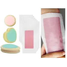 1 компл. эпиляция безболезненный удаления волос депиляция Pad для лица тела для подмышек, ног для удаления волос Губка инструмент cera depilatoria