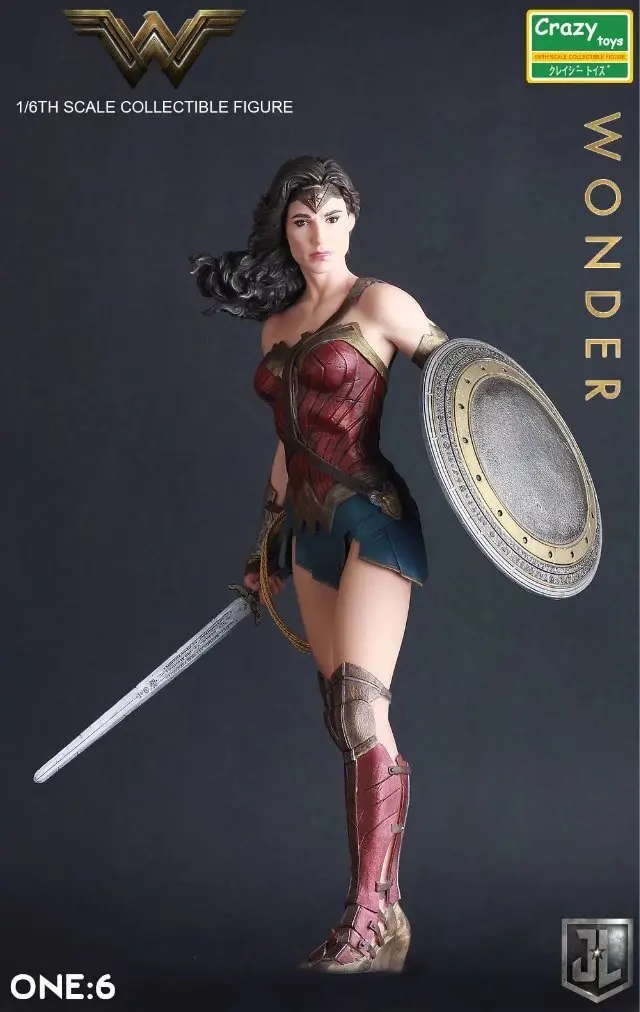 Сумасшедший игрушечные лошадки Marvel Super Hero Wonder Woman фигурку с коробкой в минуту 11