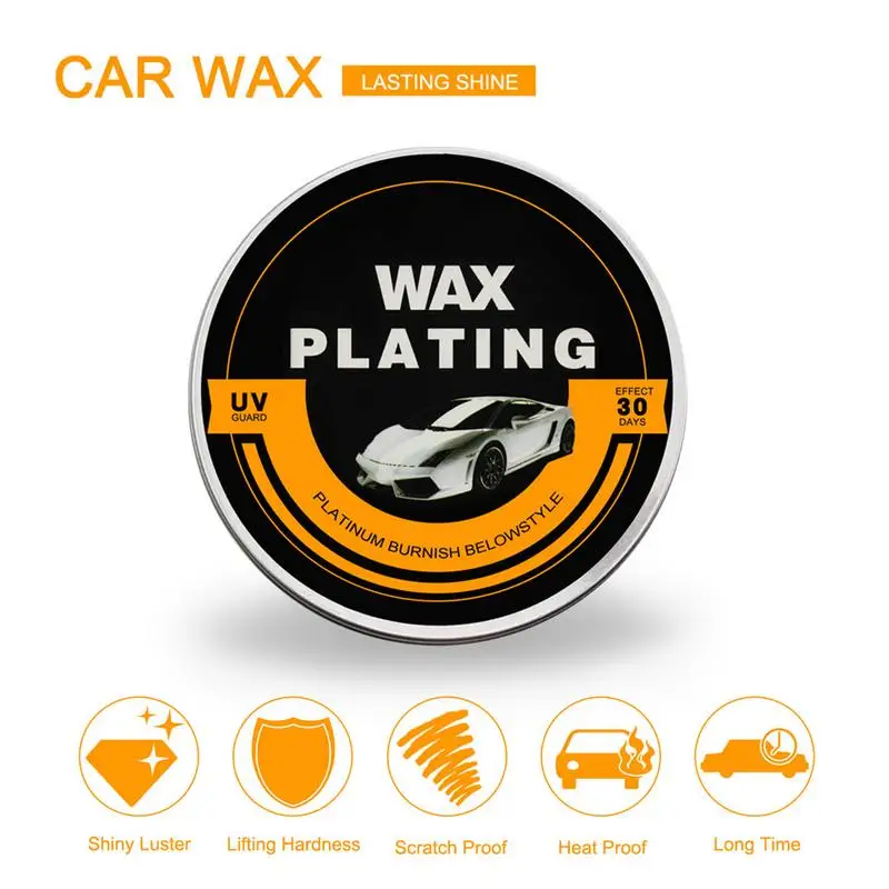 NEW Car Styling Car Plated Crystal Wax Polishing Coating Wax Auto Paint Surface Coating Paint Care Automobile Car Cleaning