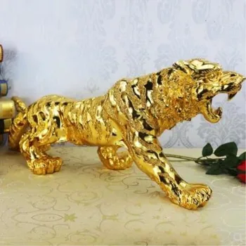

2018 Animal Tiger Crafts Ornaments, Home Desktop Office Decorations