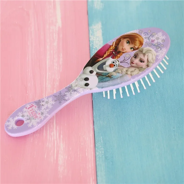 Disney Elsa Anna Princess Air Cushion Comb The Frozen Girls Comb Children Baby Cartoon Anti-static Comb Disney Elsa Anna Princess Air Cushion Comb The Frozen Girls Comb Children Baby Cartoon Anti-static Comb