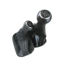 Автомобиль Шестерни рычаг переключения Ручка 5 Скорость AutoTransmission ручка начать Шестерни набор гаечных ключей руководство Управление черный для Audi A6 поставки