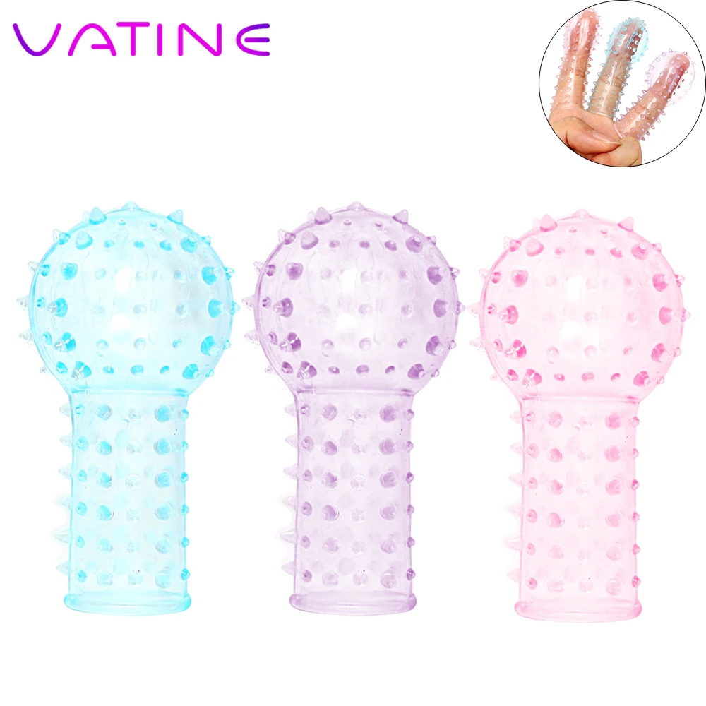 VATINE 3 шт./компл. длинные перчатки с зазубринами для женского массажа точки