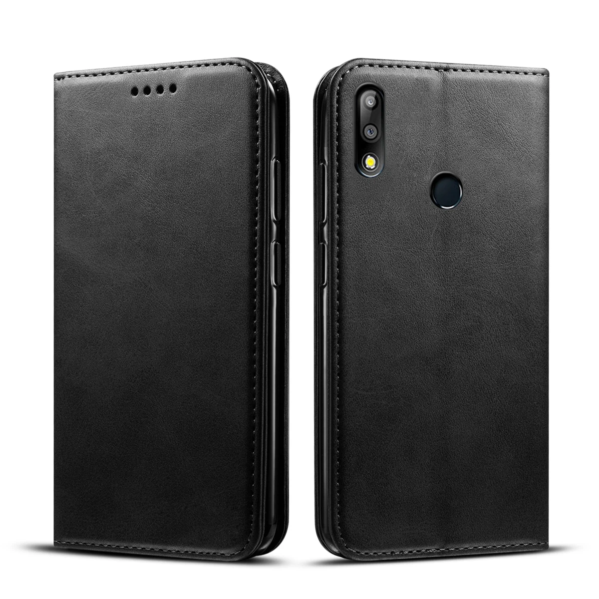 

For Asus Zenfone Max M2 ZB633KL Case Calf PU Leather Wallet Flip Stand Cover For Asus Zenfone Max Pro M2 ZB631KL Case Card Slot