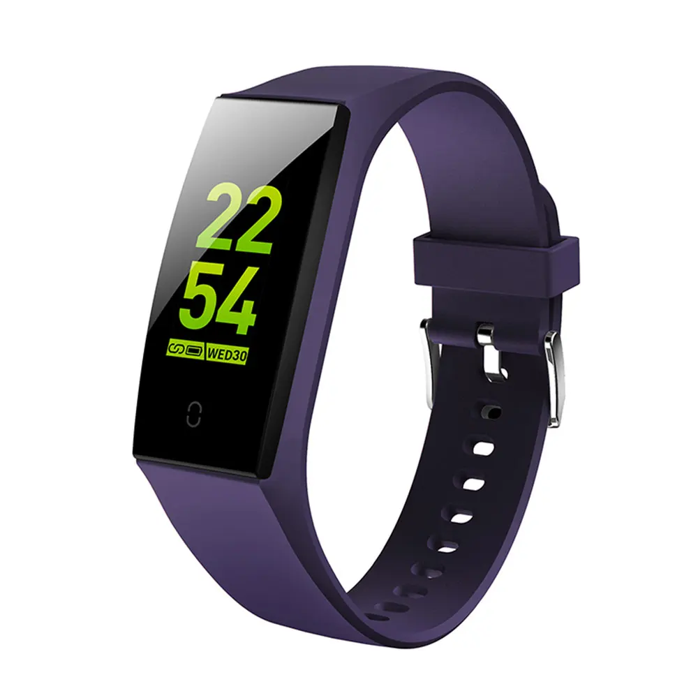KISSCASE Portable Sport Running Bluetooth Smart Wristband With LED Screen For iphone X XR 8 Fashion Waterproof Smart Wrist Band