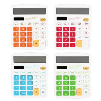 

Colorful Solar 12 Digit Large Display Dual Energy Office Calculator