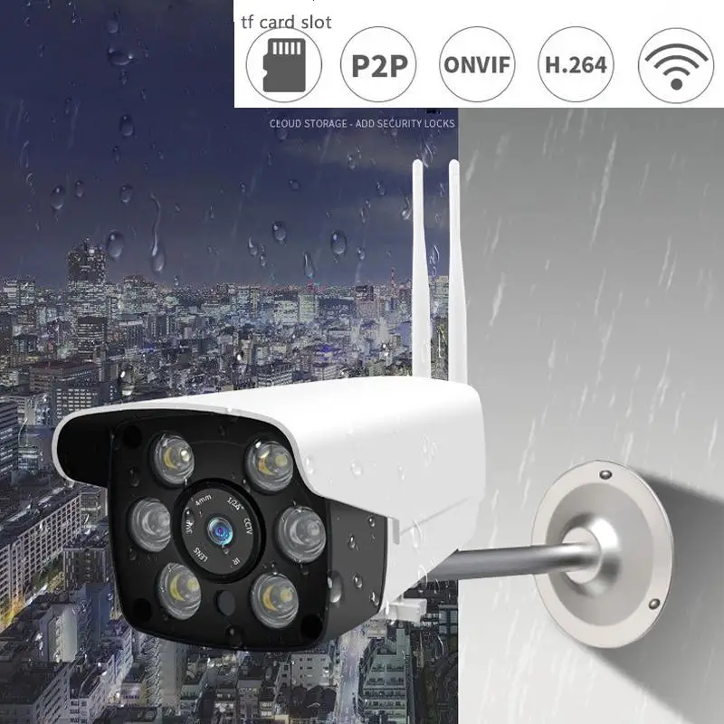 

1080P HD Home Security IP Camera Motion Detection IR-Cut 2.4G WIFI IR Camera Waterproof Outdoor Indoor IP Cam For Baby Monitor