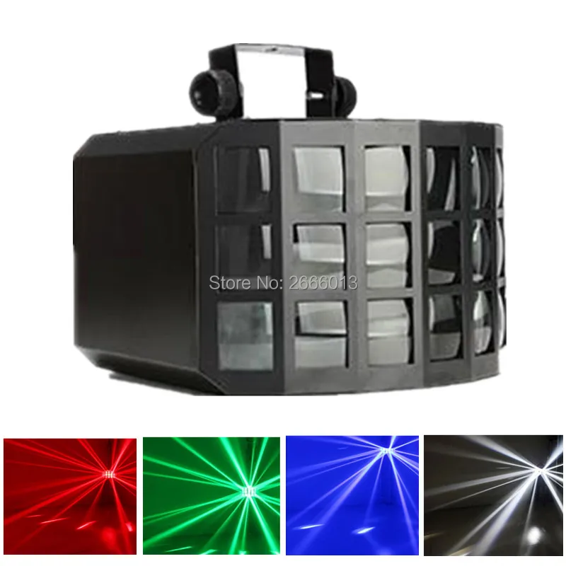 50 Вт светодиодный светодиодных слоев лампа-бабочка, освещение для дискотеки DJ, RGBW диодный луч эффект свет этапа для КТВ диско бар вечерние