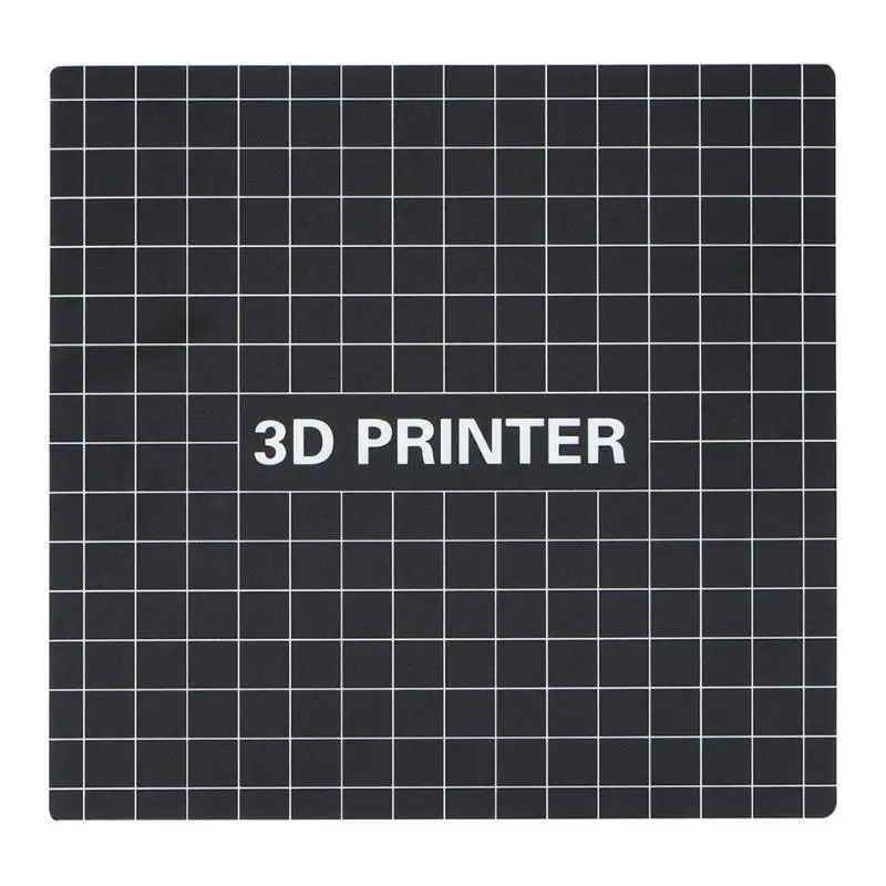 

Black 3D Printer 220x220mm Platform Build Plate Sticker+Heatbed HotBed Panel for WanHao i3/Anet A8 3D Printer