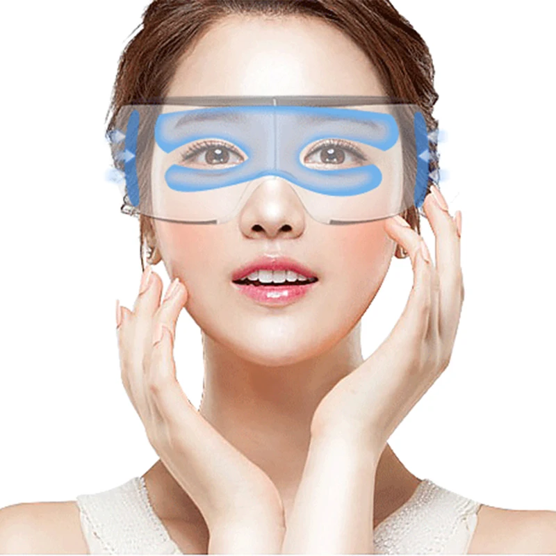 Smart Bluetooth Music Eye Massager Air Pressure Hot Compress Dark Circles Remove Magnetic Far-infrared Protect Eyesight Eye Care