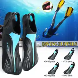 Взрослые гибкие удобные ласты 34 м-45 м ласты для подводного плавания длинные подводное плавание ноги профессии Дайвинг ласты