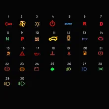 8/10/12/16 мм Водонепроницаемый предварительно смонтированный 12 V/24 V/Е-байка 36В светодиодный индикатор светильник лампа приборной панели Панель Предупреждение светильник индикатор автомобиль Лодка Грузовик