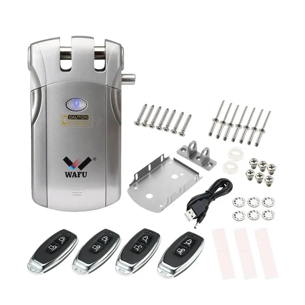 

Smart Lock Fingerprint Touchscreen Keyless Bluetooth Smart Lock Built-In Alarm Security Lock for Home Office