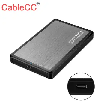 

Zihan Ssd Hdd Hard Disk Enclosure Pc To 2.5\" Sata Usb-c Type-c 22pin External For Laptop