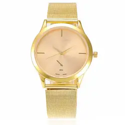 Для женщин часы Мода принести ультратонкие Золотой сталь кварцевые наручные женские часы розовое золото Relogio Feminino Reloj Mujer Montre Femme