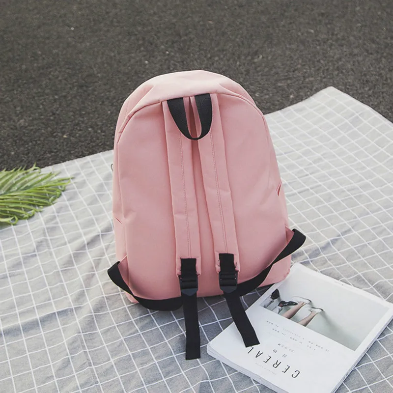 Новинка, 3 шт./набор, красивый женский рюкзак, холщовые дорожные сумки для книг, школьные сумки для девочек-подростков, дорожная сумка, высокое качество, большая