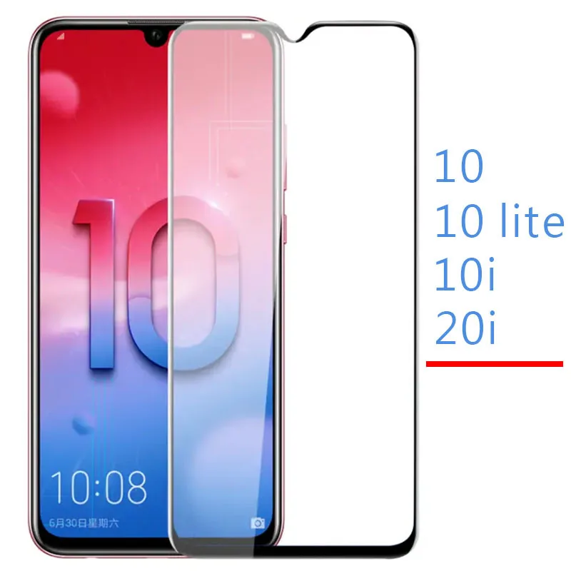 Стекло на Honor 10 Lite Защитное стекло для Huawei 10i 20i закаленное Защита экрана телефона