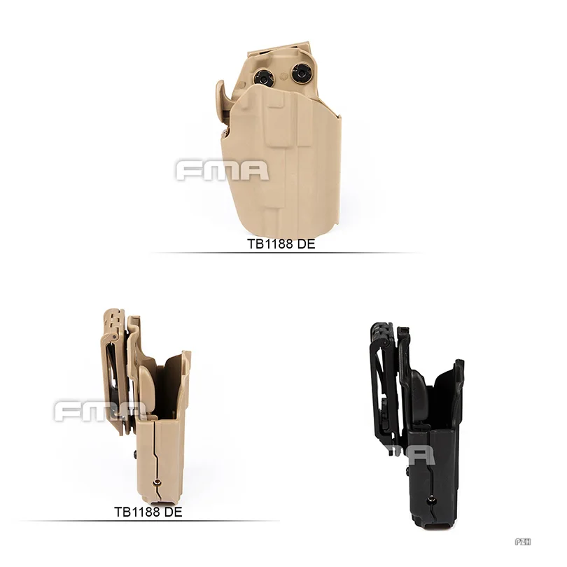 FMA тактическая охотничья система MOLLE для G17/22/37 HK45 M & P45 BK/DE|Шлемы| |