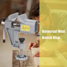 Соединитель-Funcational Универсальный мини-скамья тиски, стол из алюминиевого сплава для рукоделия 40 мм скамья зажим инструмент для ремонта