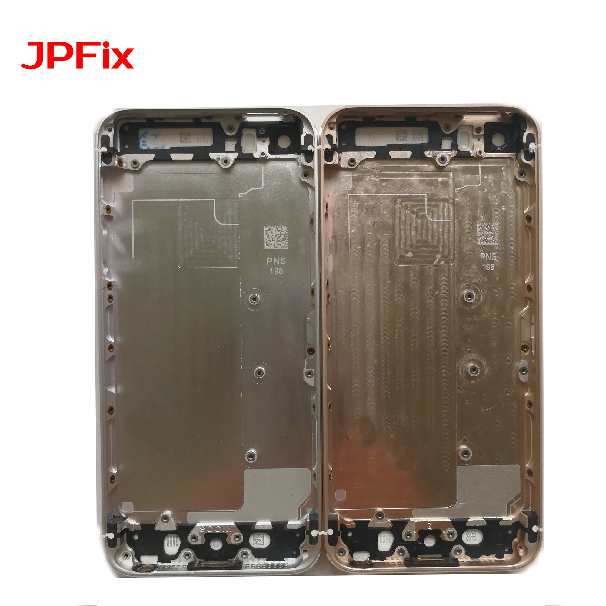 JPFix для iPhone 5S Задняя крышка батареи Чехол для задней части телефона средняя панель Замена с небольшими частями