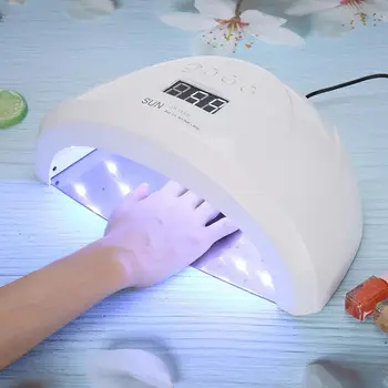 

84W UV Led Lamp For Nails Professional Two Hands Manicure Nail Art Lamp Gel Polish Dryer Light Nail Lamps Pedicure Tool