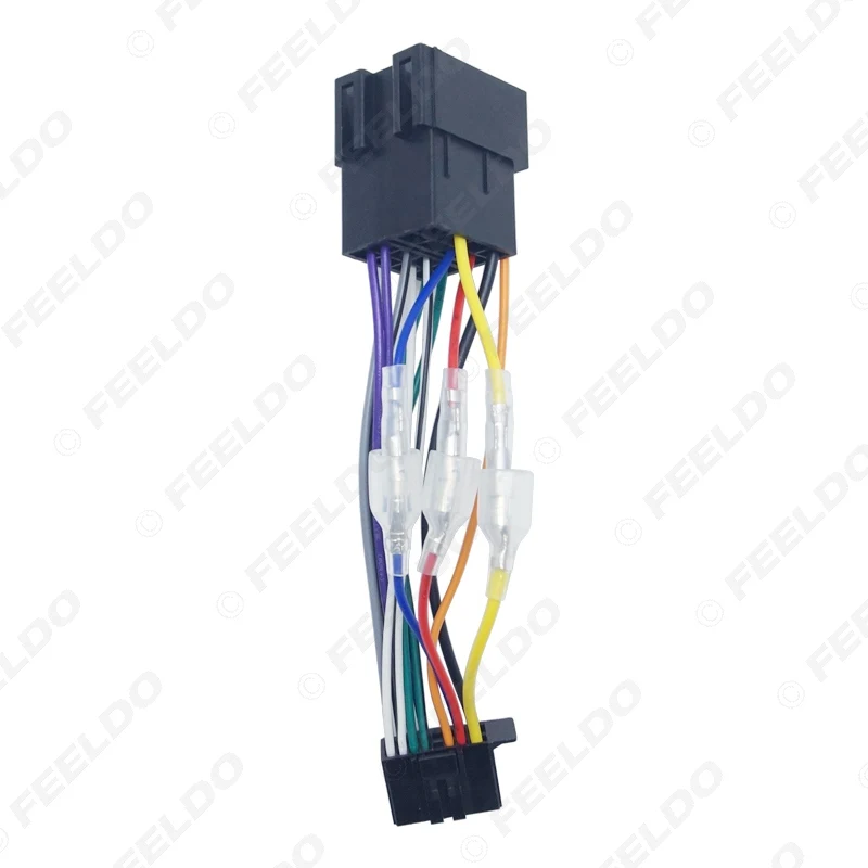 FEELDO автомобильный стерео радио ISO 16 контактный PI100 жгут проводов адаптер для Pioneer