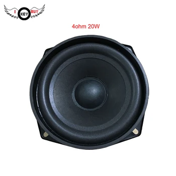 

Car Speakers Edge Paper Cone 5 Inch 20W 4 Ohm 5.25inch Hifi Mid-range Home Use Bass 12V 100W Universal Midrange Auto Loud