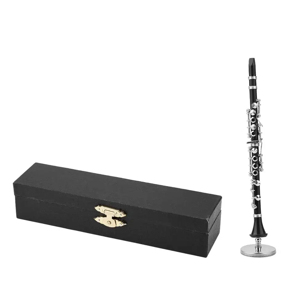 16 см мини кларнет модель музыкальный инструмент украшения дисплей фигурка домашний декор