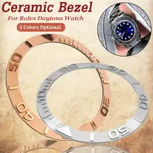 38 мм, покрытие для часов, керамический ободок, 4 цвета на выбор, легкие часы, наручные часы, ободок, вставка, петля, GMT, запасные части для 40 мм Мужчин
