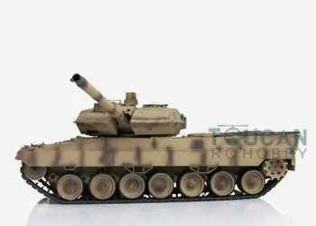

2.4G Henglong 1/16 6.0 Generation Infrared Fighting Upgrade Leopard2A6 RC Tank 3889 360 Turret Rotate Barrel Recoil