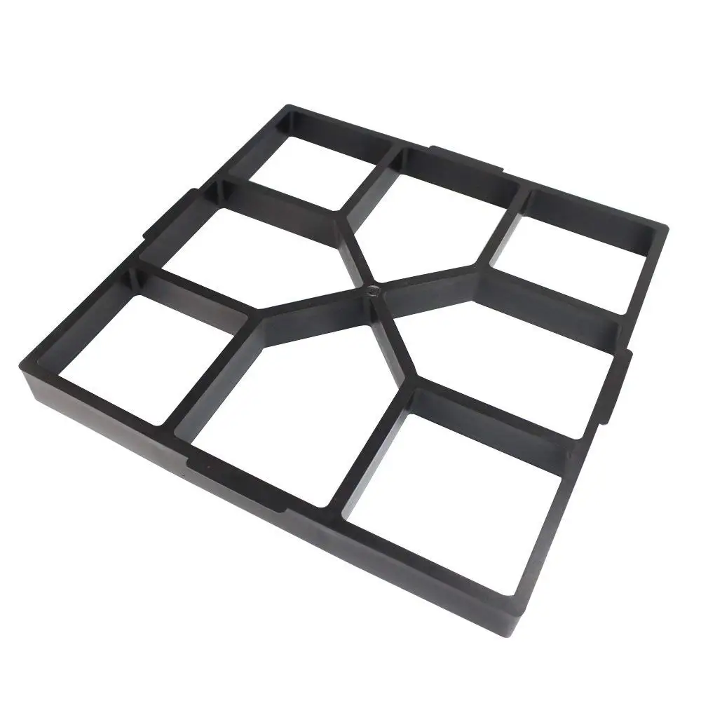 

New-DIY Garden Pavement Concrete Stepping Stone Mold Garden Lawn Pathmate Stone Mold