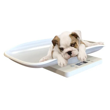 

Plastic Electronic Digital Pet Scale HD LCD Display Measure Tool Infant Baby Pet Body Weighing Accurately 1g-10kg