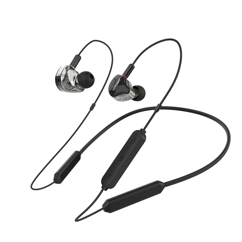 

Blon S9 Wireless Bluetooth 4.1 APTX Noise Reduction IPX5 HD Headphones In-Ear Circle Iron 4BA HiFi Subwoofer MMCX Earphones
