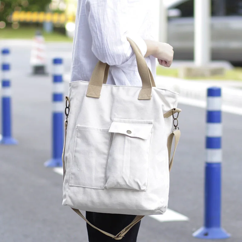 

Portable Casual Shoulder Bags For Women Handbag Luxury Handbags Women Bags Designer Big Capacity Canvas Bag Korean Style Bolsas
