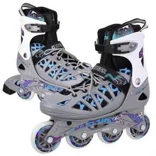 Унисекс взрослых встраиваемые коньки Крытый открытый роликовые коньки роликовые