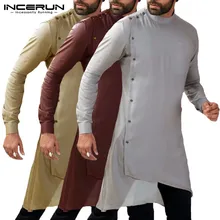 Уличная одежда Pathani Kurta, костюмы, индийская одежда, мужская одежда, рубашки с длинным рукавом, исламский мандарин, одежда, кафтан, вентилируемый подол