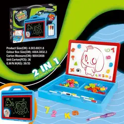 Multi-function портативный письменная доска магнитная Люминесцентная живопись игрушки для детей