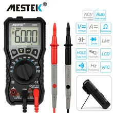 MESTEK DM90 мини мультиметр Цифровой мультиметр автоматический диапазон тестер многометровый мультиметр мультитестер лучше, чем PM18C