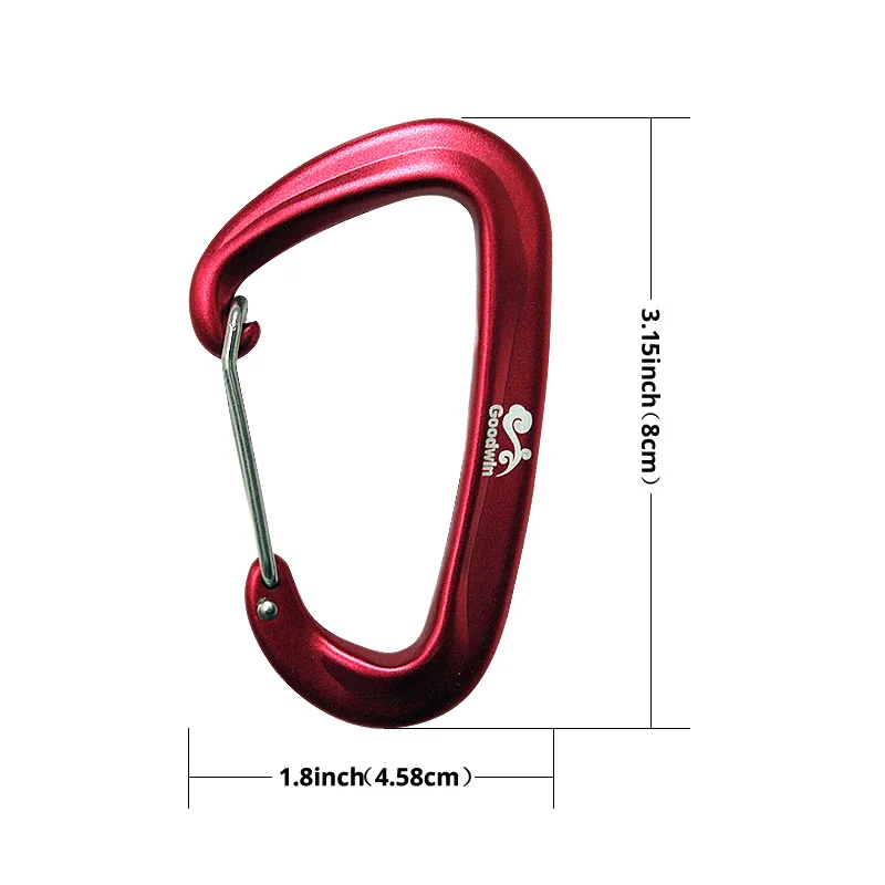 4 PCS Goodwin Hammock Carabiner 12KN hammock fittings camping accessories