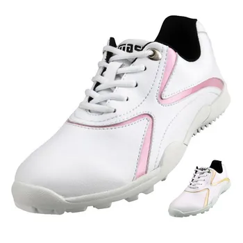 

Women Professional golf shoes Ultralight Waterproof Sports Shoes Breathable Anti-slip Sneakers for Female FT22