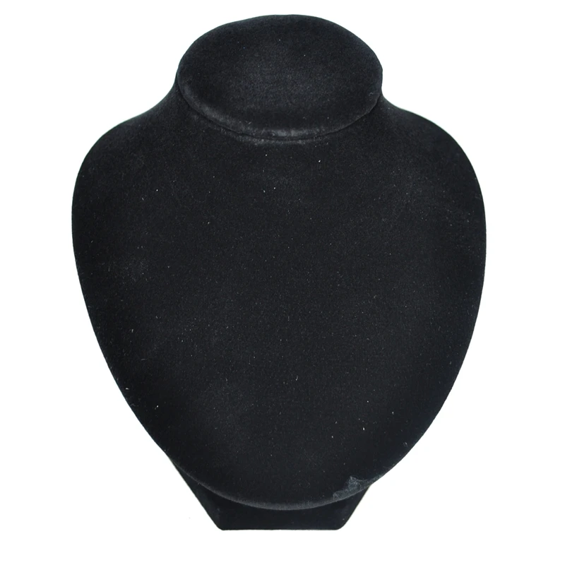 

Black Velvet Necklace Pendant Jewelry Display Neck Bust HOT