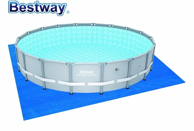 58031 Bestway 579*579 см тканый матрас для бассейна пластиковая ткань 549 19 'квадратная