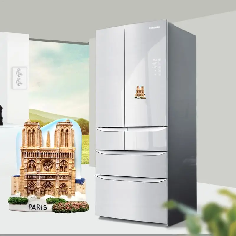 Франция Нотр Дам де Пари стикер для холодильника инновационная 3D Резина, магнит на холодильник наклейка туристический сувенир