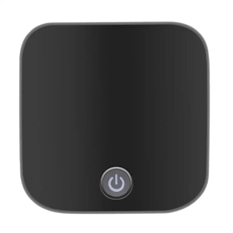 

Bluetooth 4.1 Transmitter Receiver Wireless 3.5mm Stereo Bluetooth APT-X Audio Optical Adapter AC 100 to 240V Black