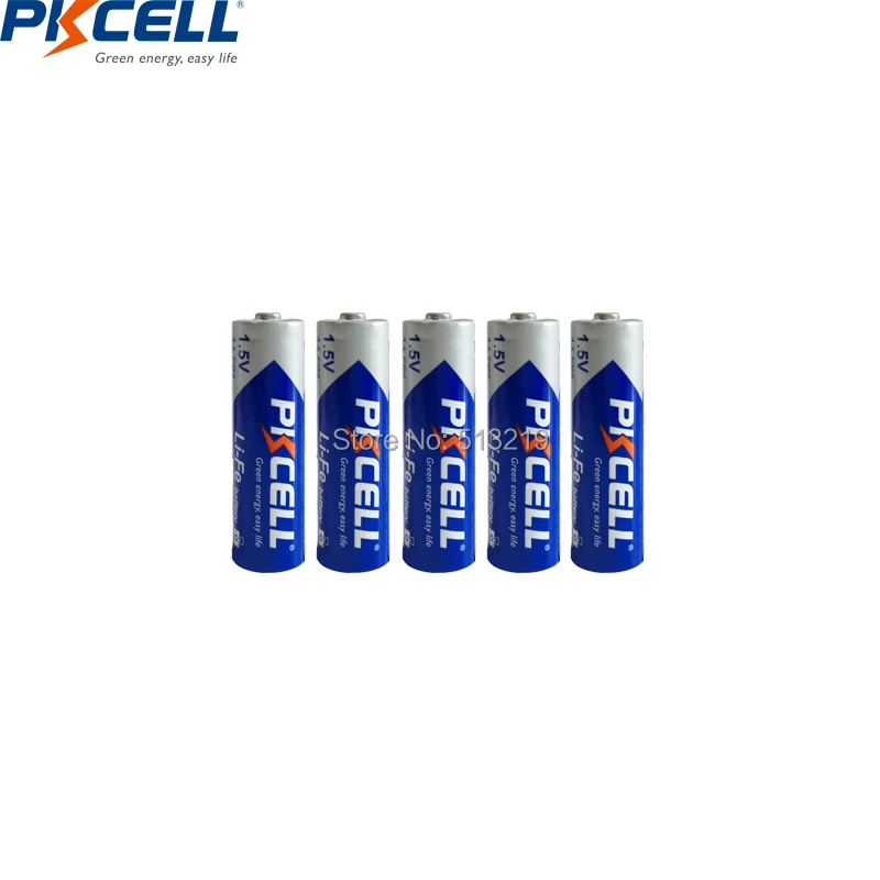 

5PCS PKCELL FR14505 Lithium Battery AA 1.5V 3000mAh Batteries fr 14505 Long shelf life digital Camera radio battery