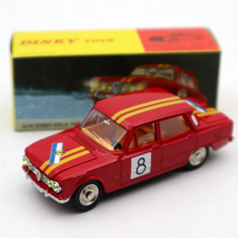 Коллекция из коллекции 10: 9 Atlas Dinky Toys 1401 ALFA ROMEO 1600 TI Rally #8| |