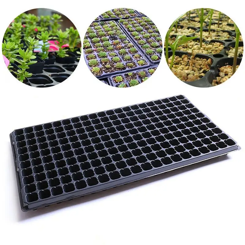 

200 Cells PP Seedling Growing Cases Germination Plant Propagation Pot Garden Plant Pot Vegetable nursery Seed Tray 2019 New