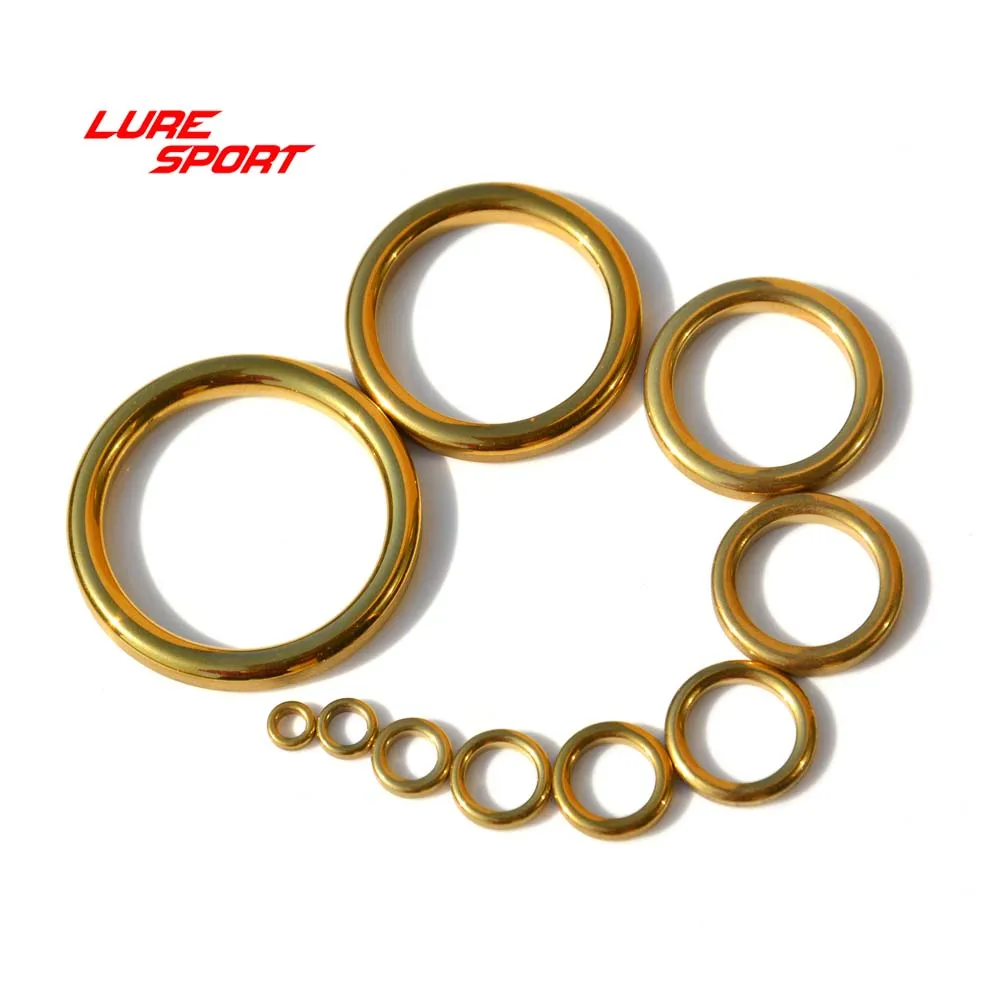 LureSport 30 шт. Alconite Золотое керамическое направляющее кольцо для удочки часть