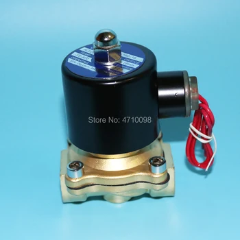 

G 2" Pneumatic Electric Solenoid Valve Water Air Gas Oil,2pos 2port G2 Port DC 12V 24V AC 220V Normal close