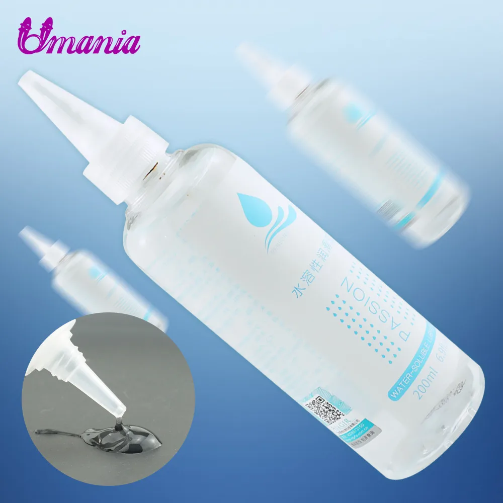 anal grease for sex lubricant gel Vagina lubrication 200ml water based lube oil lubricant sexual silk touch massage oil for gay